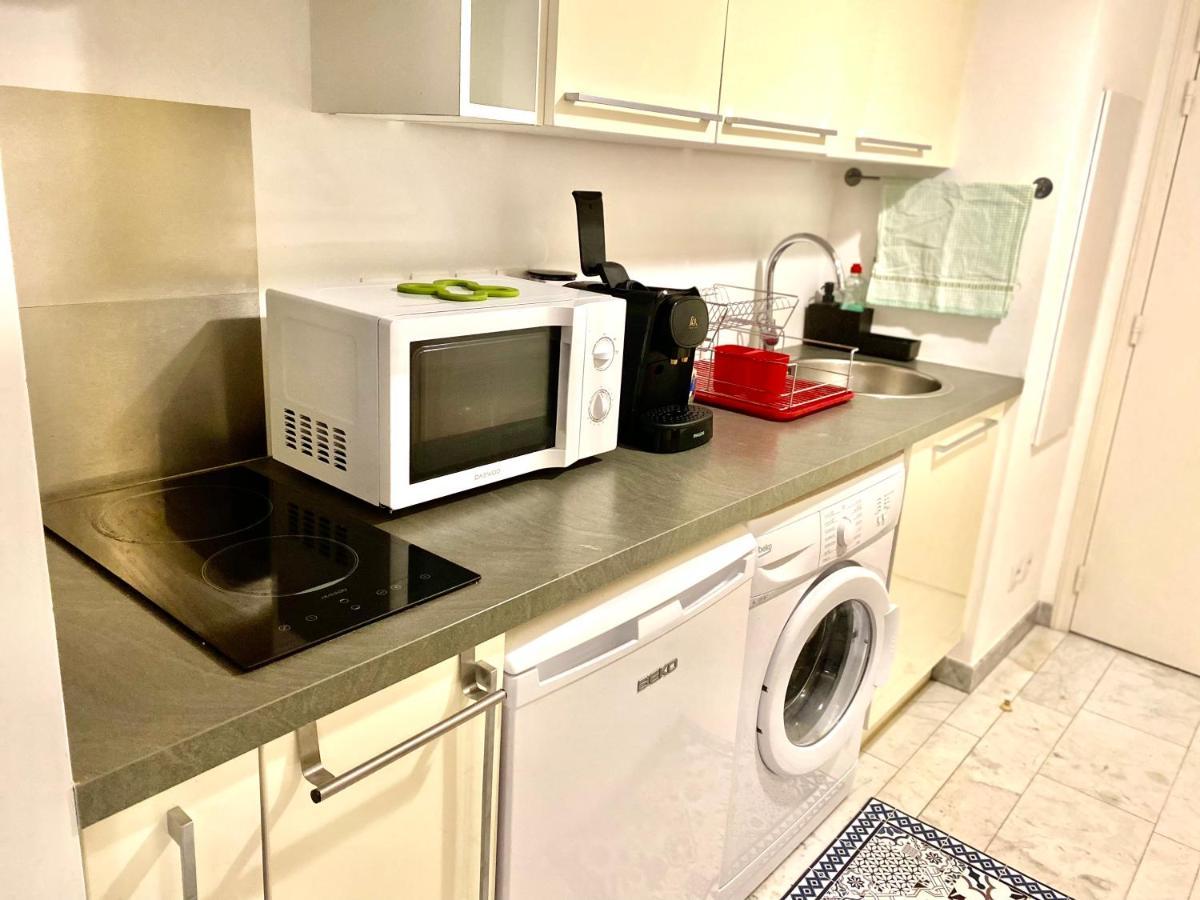 Charmant Studio Climatise Centre Menton Parking Gratuit Kültér fotó